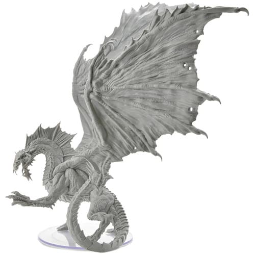 D&D Minis Adult Black Dragon1