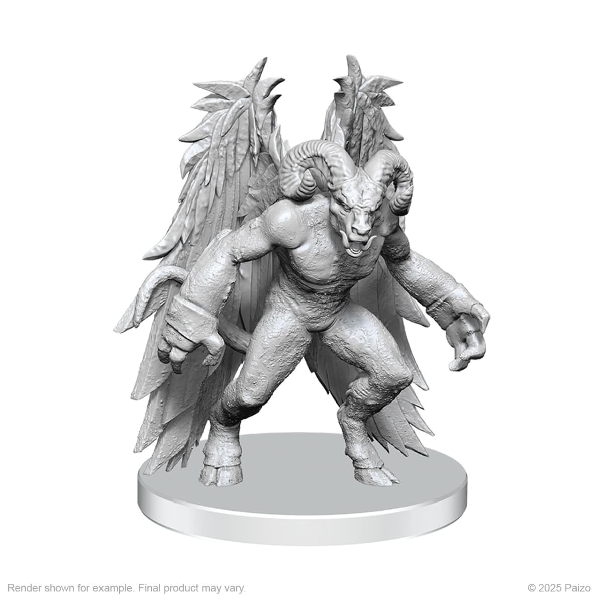 PATHFINDER BATTLES DEEP CUTS MINIATURES: WAVE 27- GYLOU (HANDMAIDEN DEVIL) & FERRUGON (RUST DEVIL)1