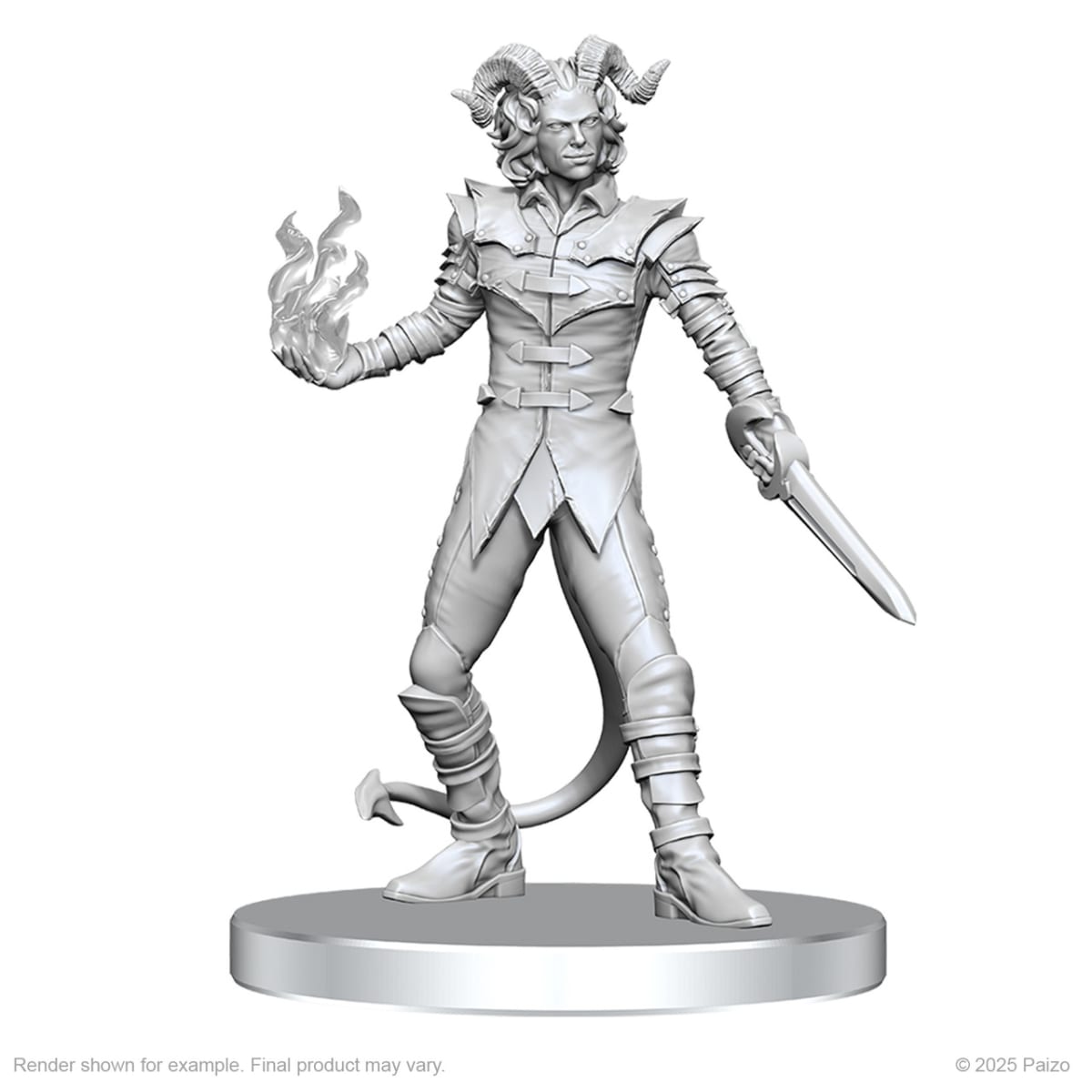 PATHFINDER BATTLES DEEP CUTS MINIATURES: WAVE 27- VORDINE (INFANTRY DEVIL) & PITBORN ROGUE1