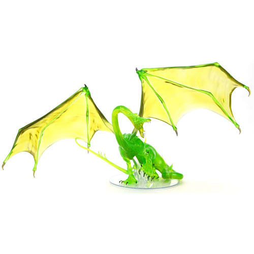 D&D Icons of the Realms Adult Emerald Dragon Premium Figure1