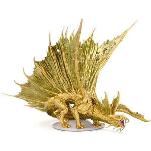 D&D Icons of the Realms Adult Gold Dragon Premium Figure1