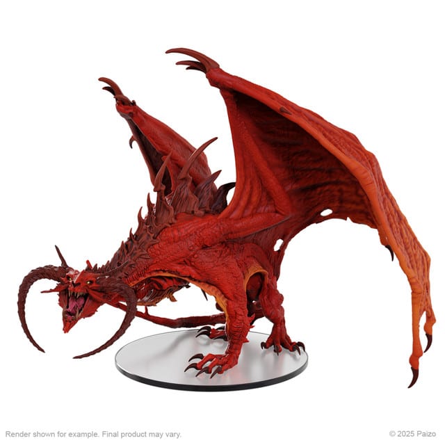 PATHFINDER BATTLES: SET 27- DIABOLIC DRAGON BOXED MINIATURE1