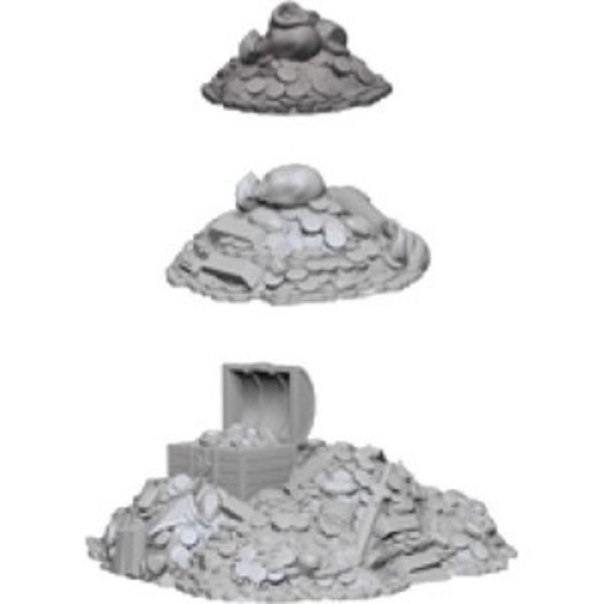 WIZKIDS DEEP CUTS UNPAINTED MINIATURES: TREASURE PILES1