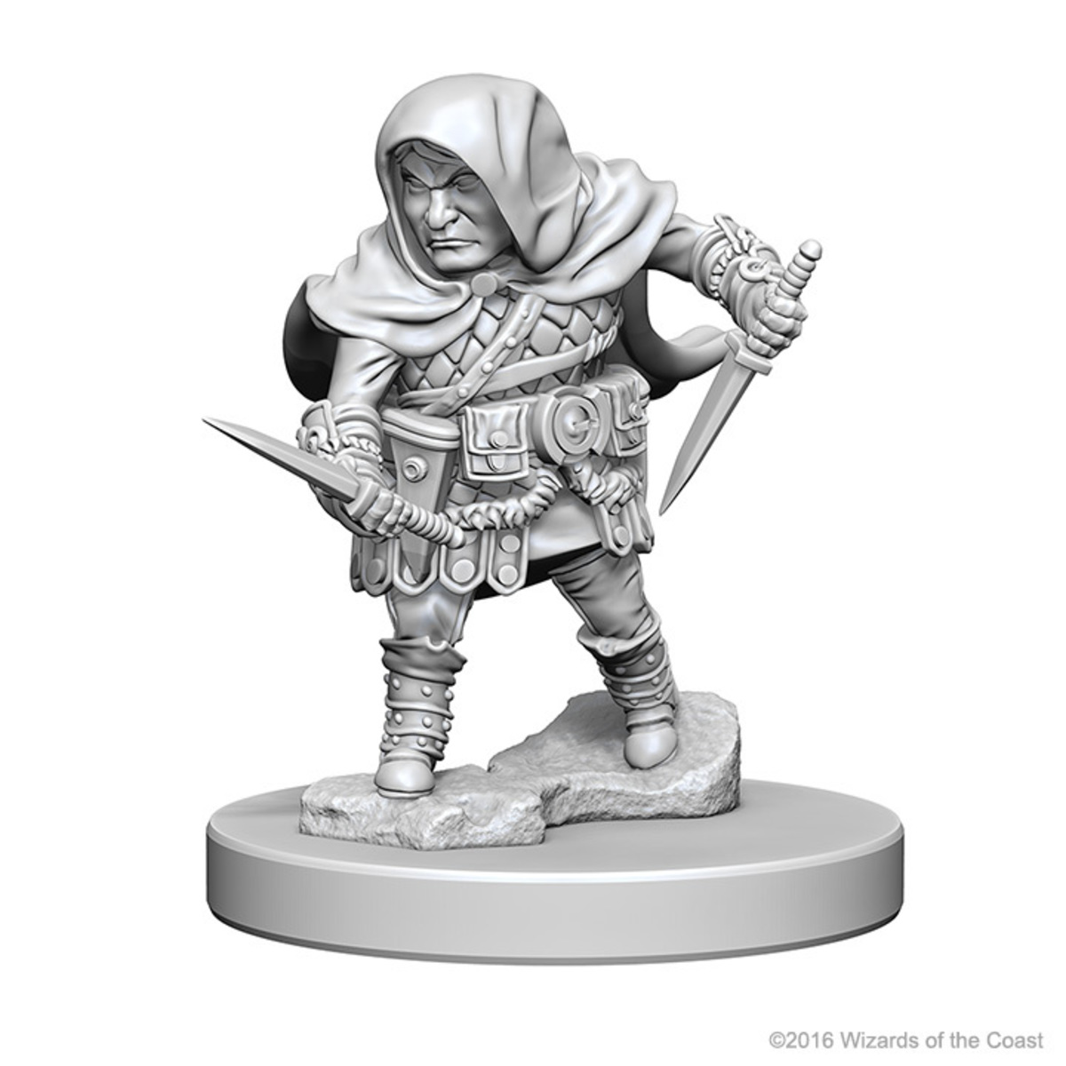 D&D NOLZUR'S MARVELOUS UNPAINTED MINIS: HALFLING MALE ROGUE - SPECIAL OLD2