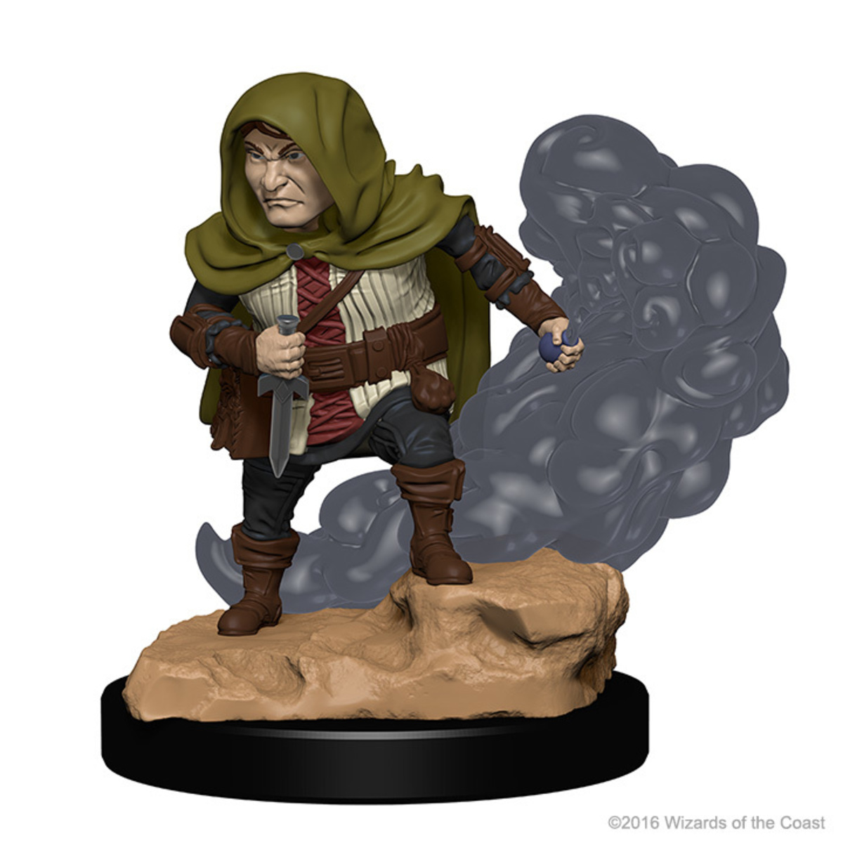 D&D NOLZUR'S MARVELOUS UNPAINTED MINIS: HALFLING MALE ROGUE - SPECIAL OLD3