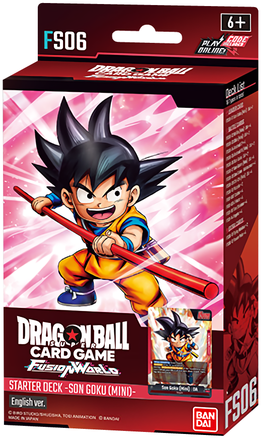 DBS TCG: FUSION WORLD STARTER DECK SON GOKU (MINI) (FS06)1