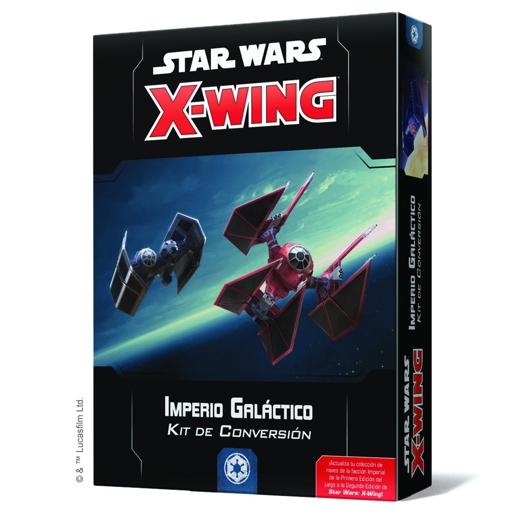 STAR WARS X-WING 2E: KIT DE CONVERSION IMPERIO GALACTICO (ESPAÑOL)1