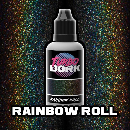 Paint Metallic Acrylic- Rainbow Roll, 20ml.1