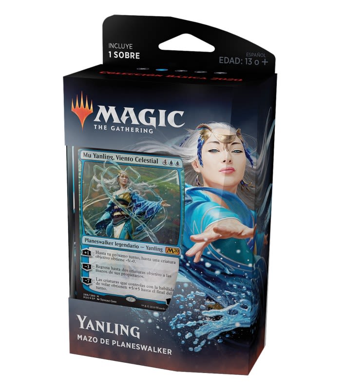 MTG 2020 COLECCION BASICA MAZO DE PLANESWALKER (ESPAÑOL) - MU YANLING1