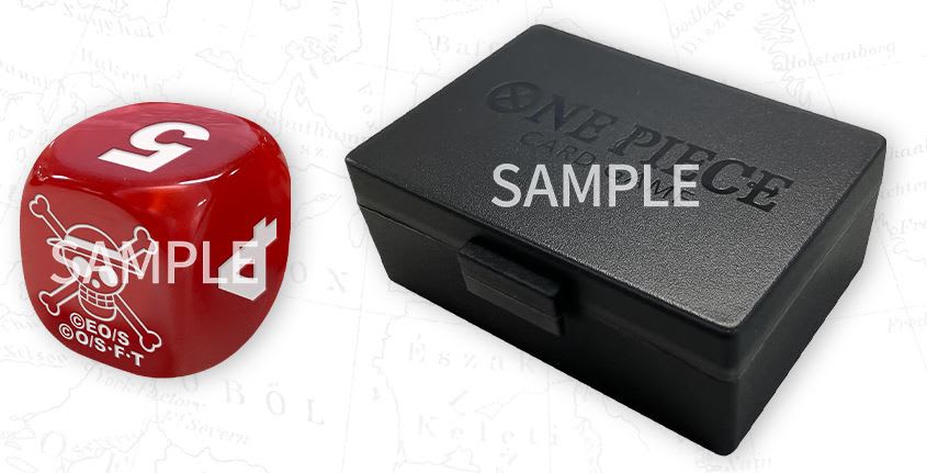ONE PIECE TCG: OFFICIAL DICE AND DICE CASE1