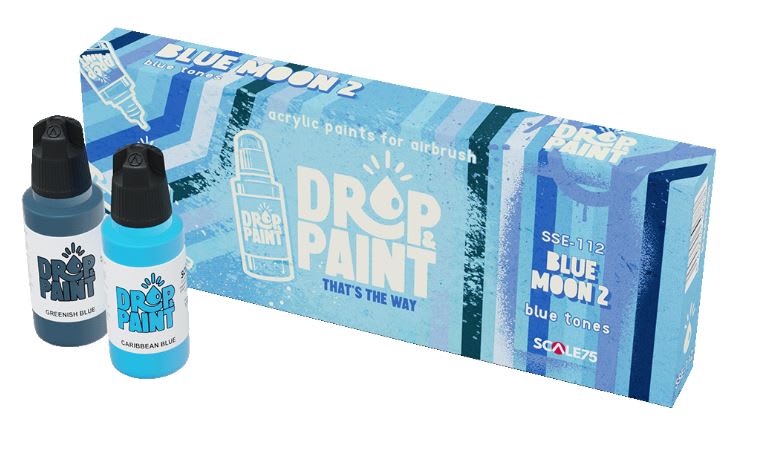 DROP & PAINT - BLUE MOON 22
