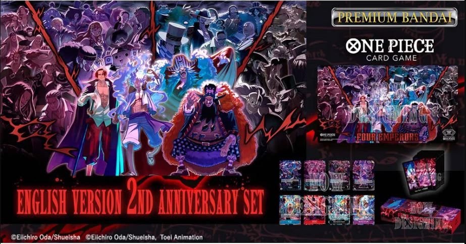 ONE PIECE TCG: ENGLISH VERSION 2ND ANNIVERSARY SET | Wargaming.cl