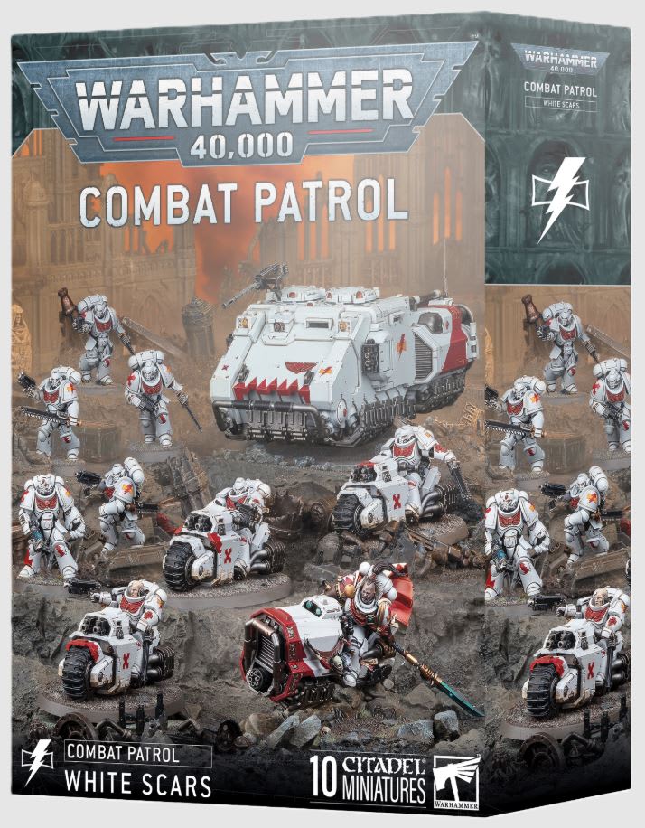 Warhammer 40000 White Scars バンドル取引 COMBAT PATROL: WHITE SCARS | Wargaming.cl