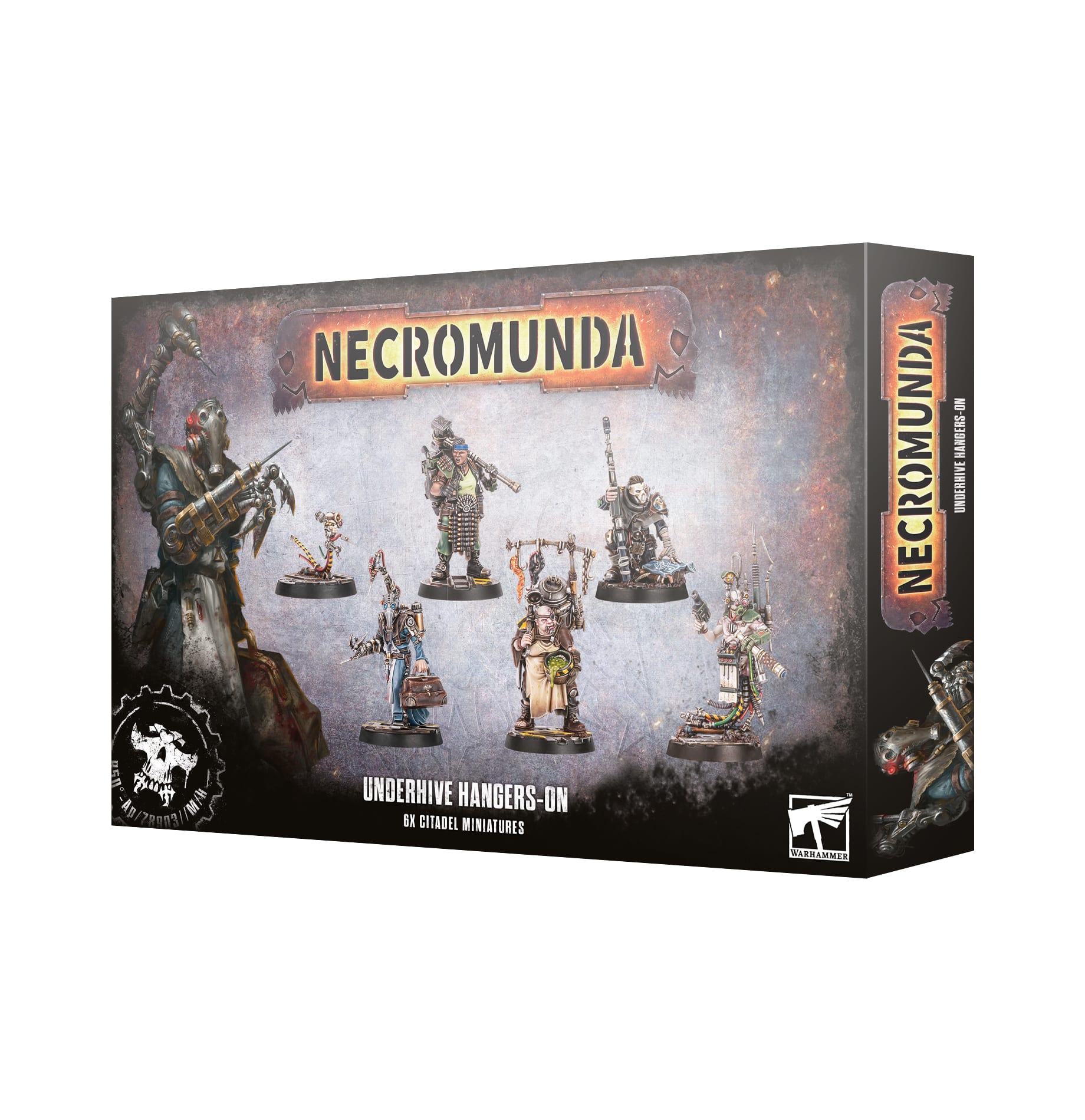 Warhammer Necromunda Underhive Hangers-On - Figurines Uniques Démontées, Occasion, Games Workshop