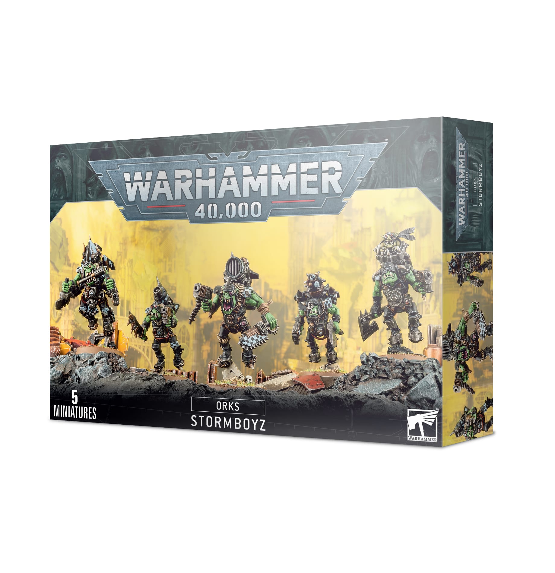 Destroyers Skorpekh nécrons x3 peints - Nécrons - Warhammer 40k