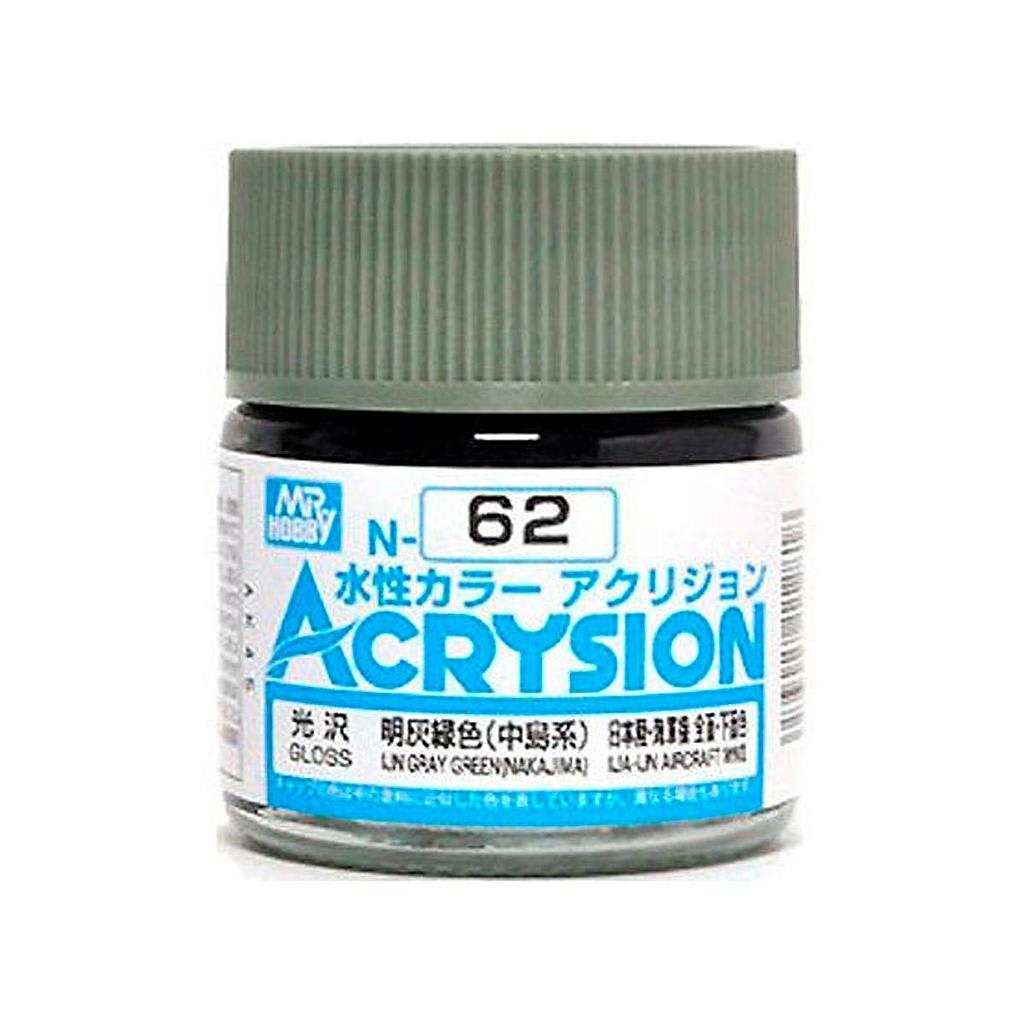 N62 ACRYSION COLOR IJIN GRAY GREEN GLOSS | Wargaming.cl