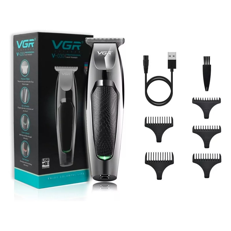 Tondeuse Cheveux Sans Fil VGR V-030 - Professionnelle - Poids 1 Kg - Neuf