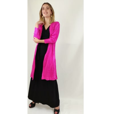 KIMONO-METALICO-3/4-FUCSIA KIMONO-METALICO-3/4-FUCSIA