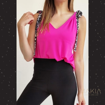 POLERA-CONEJITO-LYCRA-FUCSIA POLERA-CONEJITO-LYCRA-FUCSIA