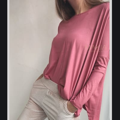 POLERA-ROMI-ML-06-PALOROSA POLERA-ROMI-ML-06-PALOROSA