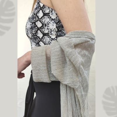 KIMONO-LARGO-FIESTA-PLATA KIMONO-LARGO-FIESTA-PLATA