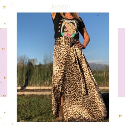 FALDA ENVOLVENTE PRINT BLANCO FALDA ENVOLVENTE PRINT BLANCO