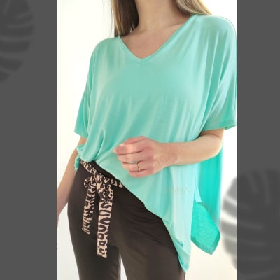 POLERA-ROMI-MC-V-MENT POLERA-ROMI-MC-V-MENT