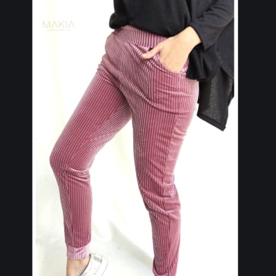 JOGGER-ROMA-VELVET-PALOROSA-S JOGGER-ROMA-VELVET-PALOROSA-S