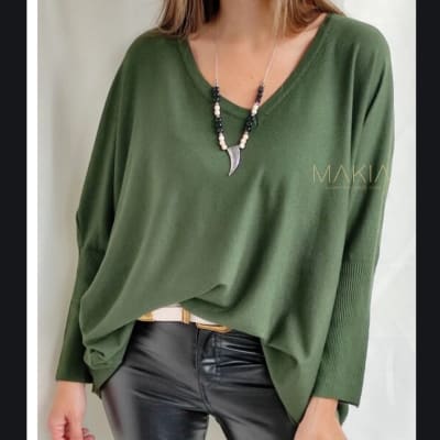 SWEATER-ESPERANZA-CUELLOV-V SWEATER-ESPERANZA-CUELLOV-V