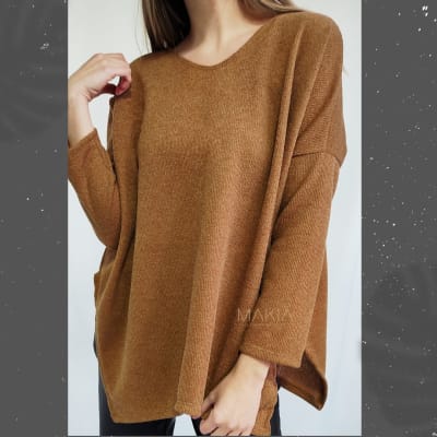 POLERA-ROMI-LANILLA-CAMEL POLERA-ROMI-LANILLA-CAMEL