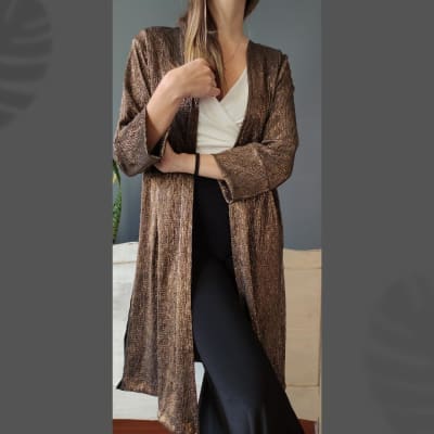 KIMONO-METAL-3/4-COBRE KIMONO-METAL-3/4-COBRE