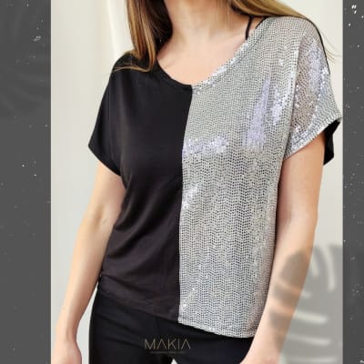POLERA-SHIBI-PLATA POLERA-SHIBI-PLATA