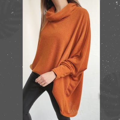 SWEATER-NEWMARLI-LANILLA-CAMEL SWEATER-NEWMARLI-LANILLA-CAMEL