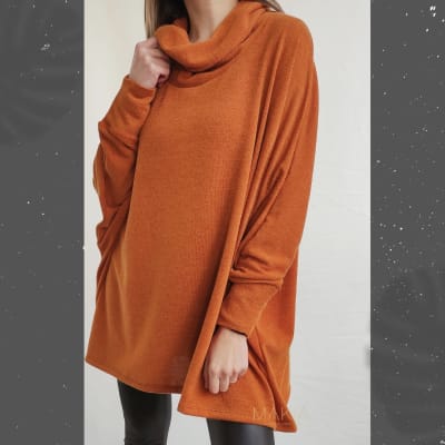 SWEATER-NEWMARLI-LANILLA-CAMEL SWEATER-NEWMARLI-LANILLA-CAMEL