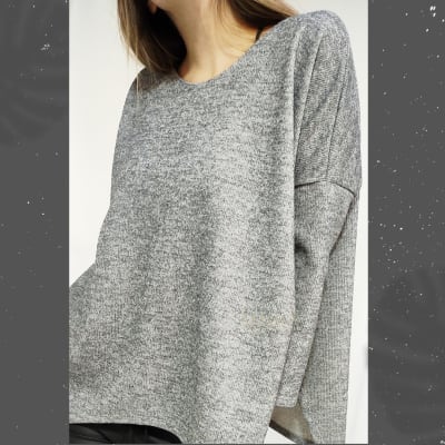 POLERA-ROMI-LANILLA-GRIS POLERA-ROMI-LANILLA-GRIS