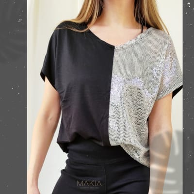 POLERA-SHIBI-PLATA POLERA-SHIBI-PLATA