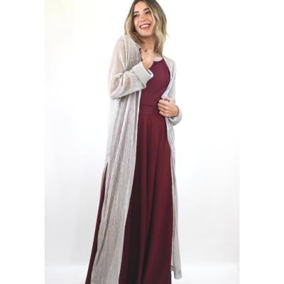 KIMONO-LARGO-FIESTA-PLATA KIMONO-LARGO-FIESTA-PLATA