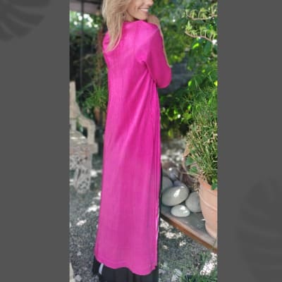 KIMONO-LARGO-FUCSIA KIMONO-LARGO-FUCSIA