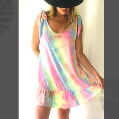 VESTIDO-CONEJITO-CORTO-TIEDYE VESTIDO-CONEJITO-CORTO-TIEDYE