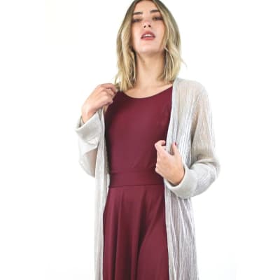 KIMONO-LARGO-FIESTA-PLATA KIMONO-LARGO-FIESTA-PLATA