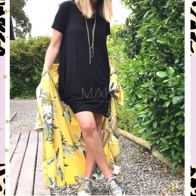 VESTIDO ROBERTA CORTO-NEGRO VESTIDO ROBERTA CORTO-NEGRO