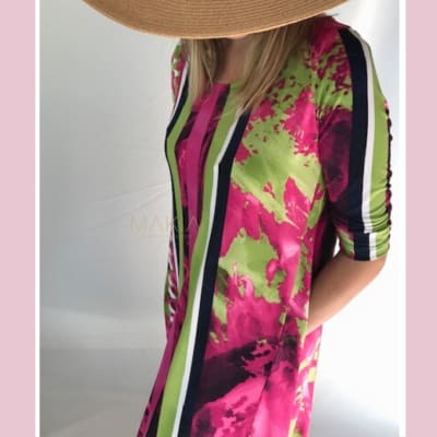VESTIDO-ROBERTA-ESTAMPADO-FUCSIA-VERDE VESTIDO-ROBERTA-ESTAMPADO-FUCSIA-VERDE