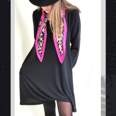 VESTIDO-LUNA-LANILLA-NEGRO VESTIDO-LUNA-LANILLA-NEGRO