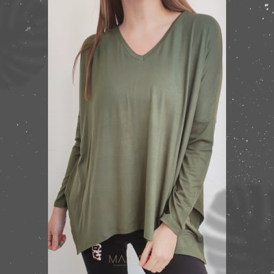 POLERAS-ROMI-V-VERDE POLERAS-ROMI-V-VERDE