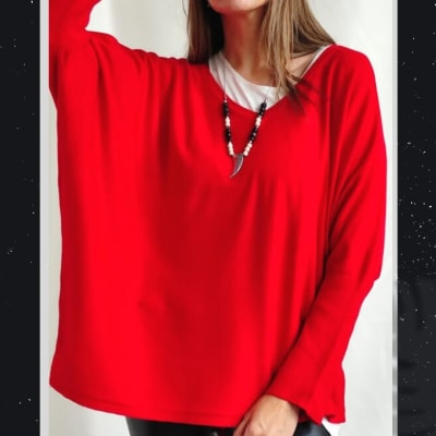 SWEATER-LANILLA-ROJO SWEATER-LANILLA-ROJO