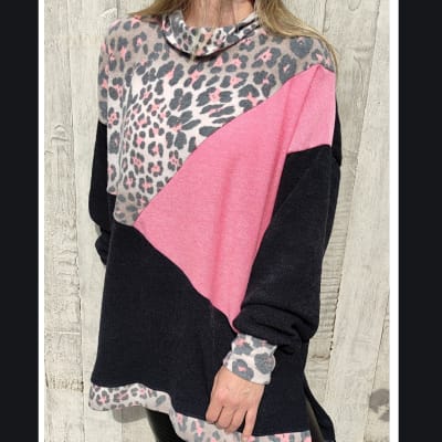 SWEATER-LAURA-CUELLOBOTE-LEOP SWEATER-LAURA-CUELLOBOTE-LEOP