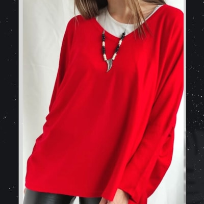 SWEATER-LANILLA-ROJO SWEATER-LANILLA-ROJO