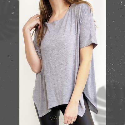 POLERA-ROMI-MODAL-MC-GRIS POLERA-ROMI-MODAL-MC-GRIS