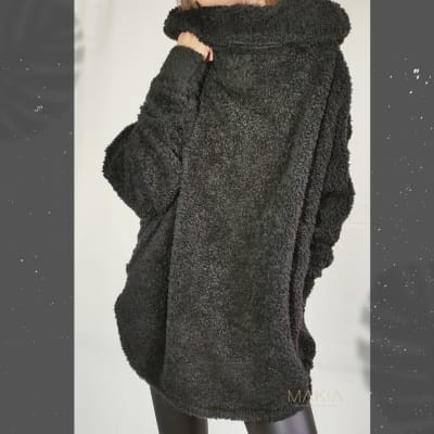 SWEATER-ELENA-CORDERITO-NEGRO SWEATER-ELENA-CORDERITO-NEGRO