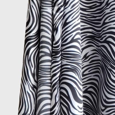 FALDA ENVOLVENTE SATIN CEBRA FALDA ENVOLVENTE SATIN CEBRA